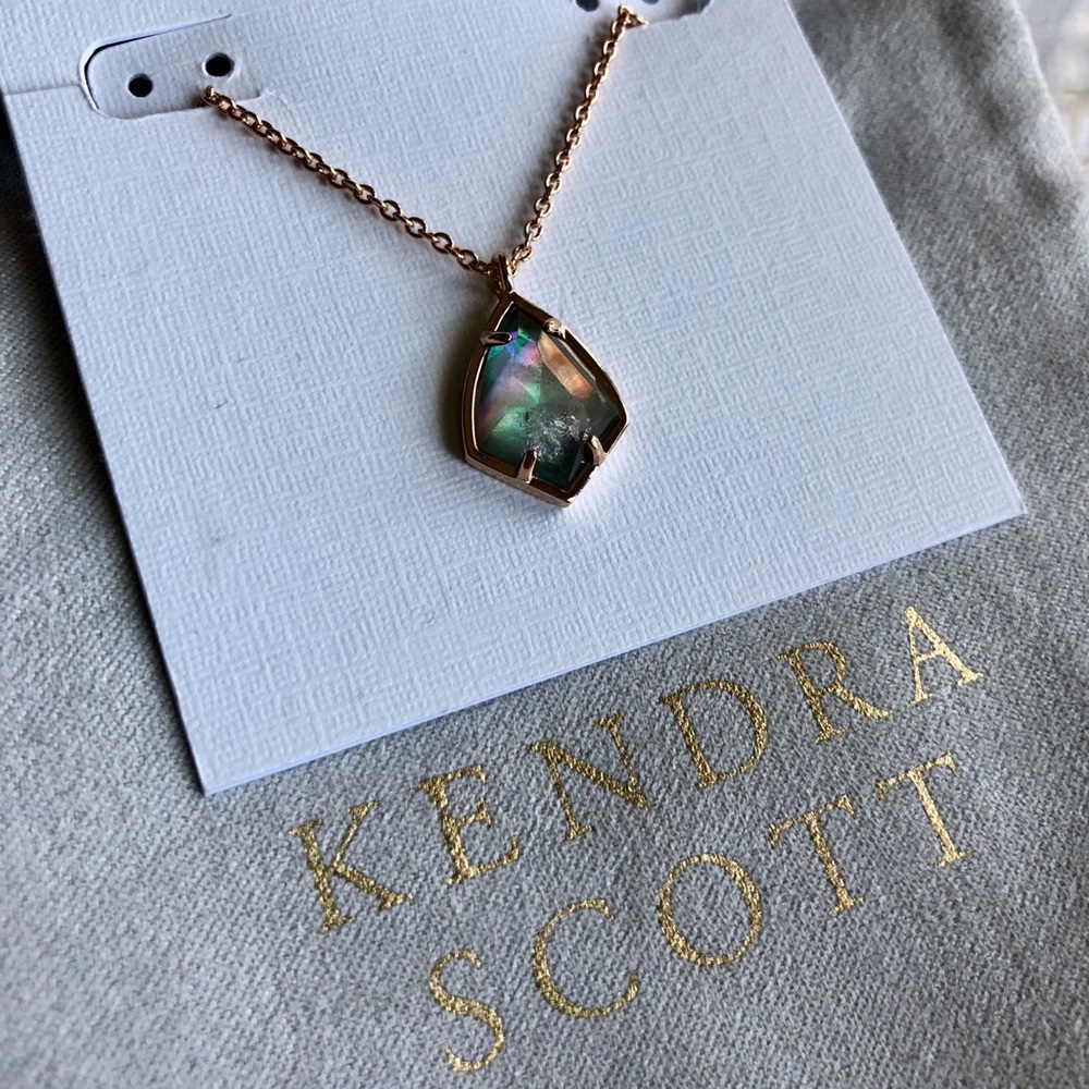 New Kendra Scott Cory RSG & Crystal Grey Illusion